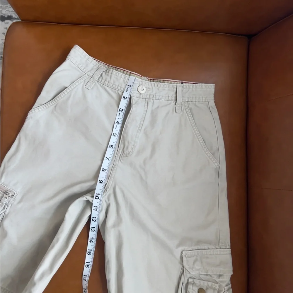 Mossimo Big Kids Boys Size 14 Light Tan Khaki Cargo Utility Shorts NWOT